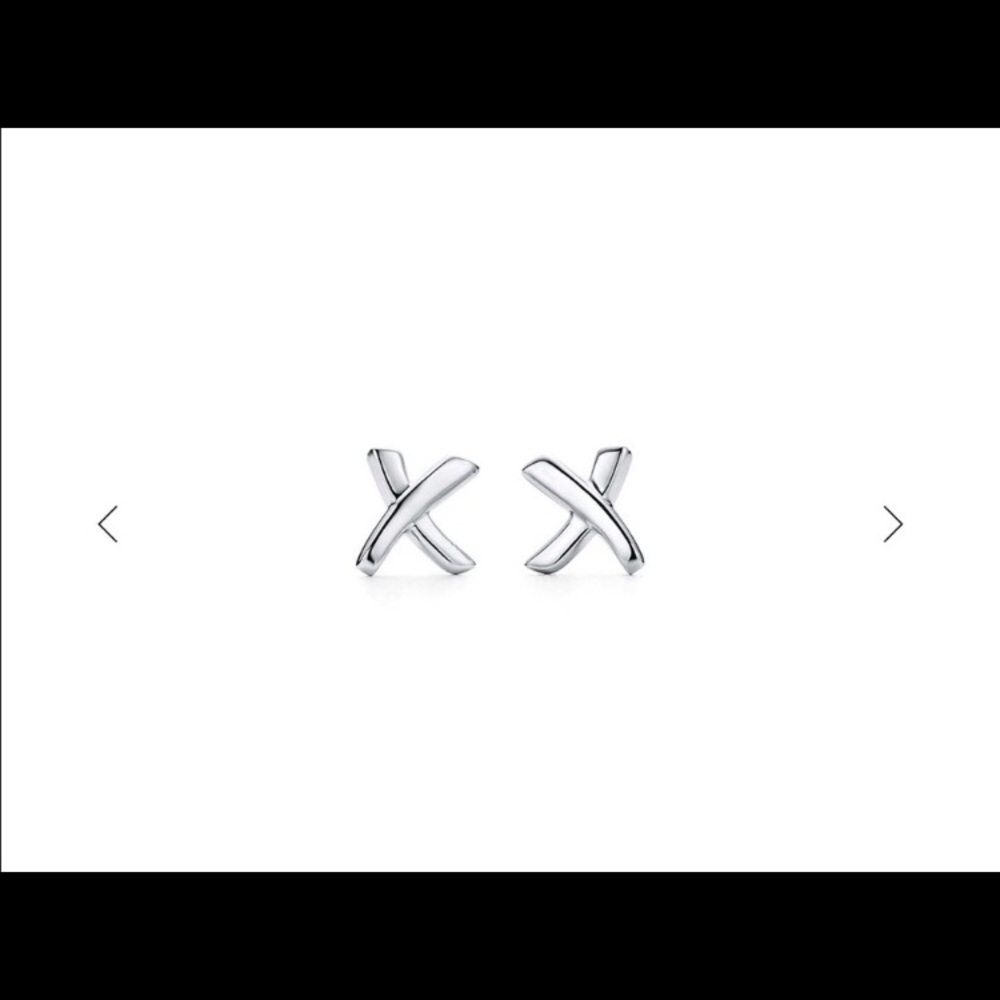 Tiffany Paloma Picasso X Graffiti Silver Earrings